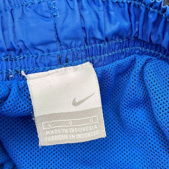 VINTAGE NIKE Y2K SWIM TRUNKS SHORT MENS SIZE LARGE BLACK - Picture 6 of 10